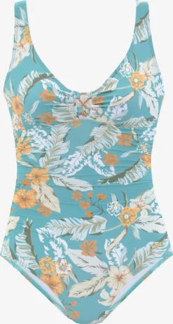 Sunseeker Grote Cups Bustier Badpak Dames Hemelsblauw