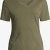 Aeropostale T-shirts Shirt RAYSPAN Dames Kaki