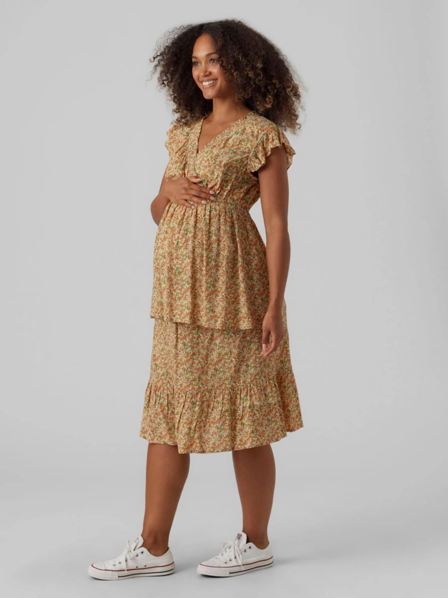 Mamalicious Blouse Tops Blouse Hattie Tess Dames Zalm Roze 3 Mamalicious Blouse Tops Blouse Hattie Tess Dames Zalm Roze - Afbeelding 3