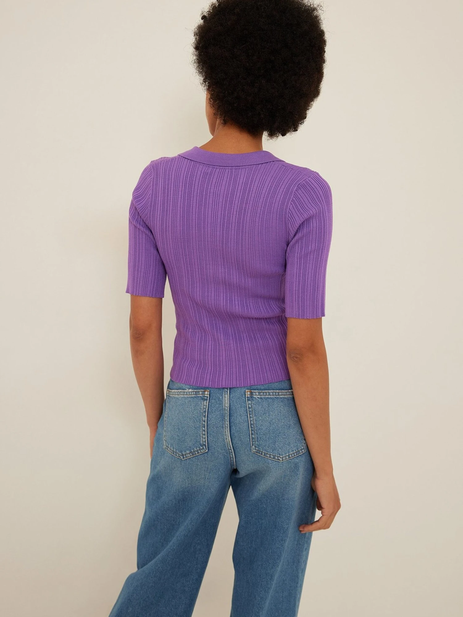 NA-KD Tanktops Top Dames Lila 2 NA-KD Tanktops Top Dames Lila - Afbeelding 2