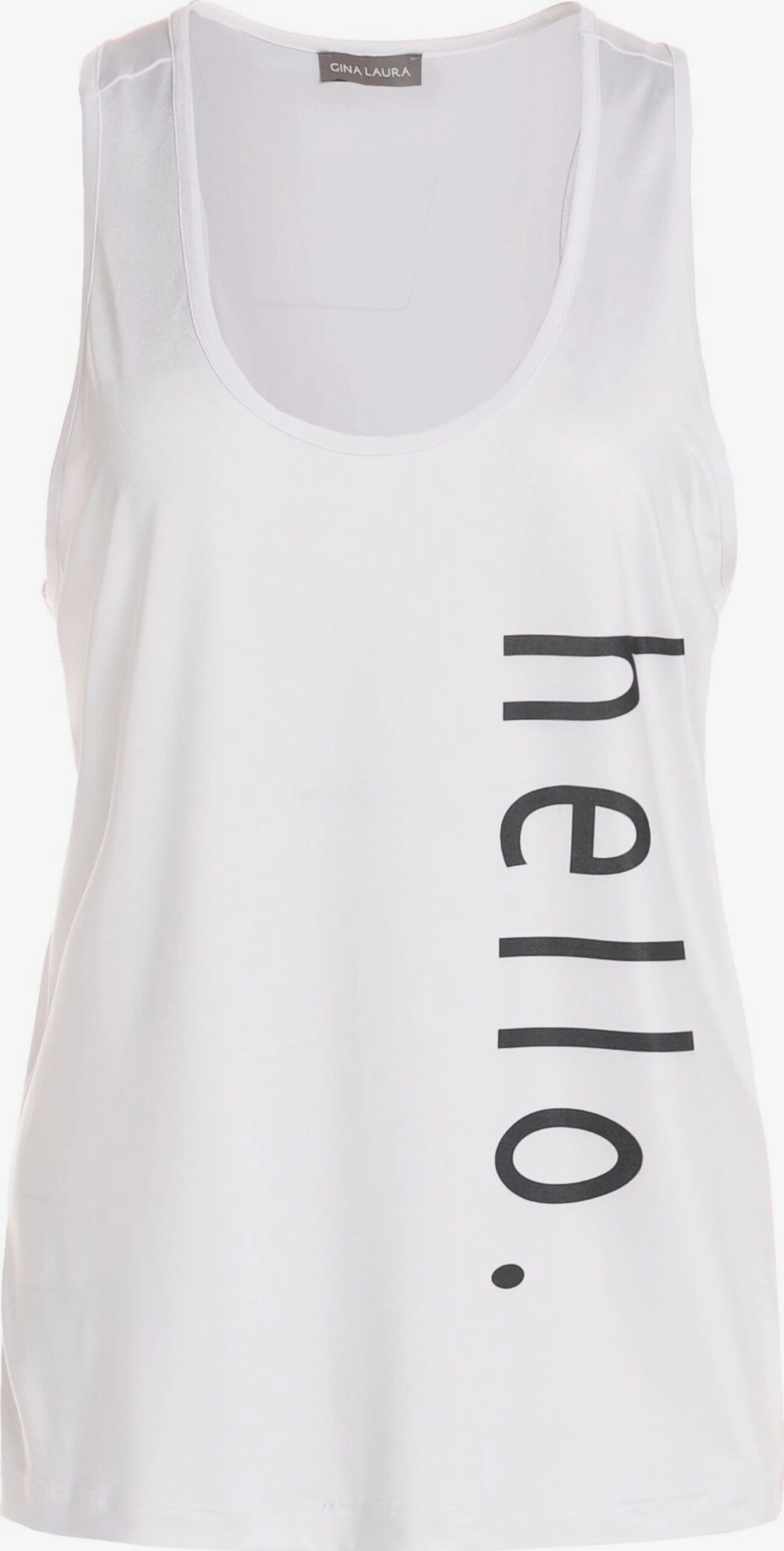 Tanktops Top Hello Dames Offwhite 1 Tanktops Top Hello Dames Offwhite
