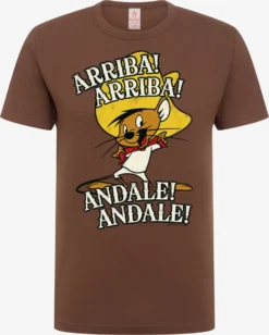 Logoshirt T-shirts Shirt Looney Tunes - Speedy Gonzales Dames Bruin