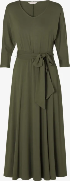 Midi Jurken Jurk Quenicja Dames Kaki