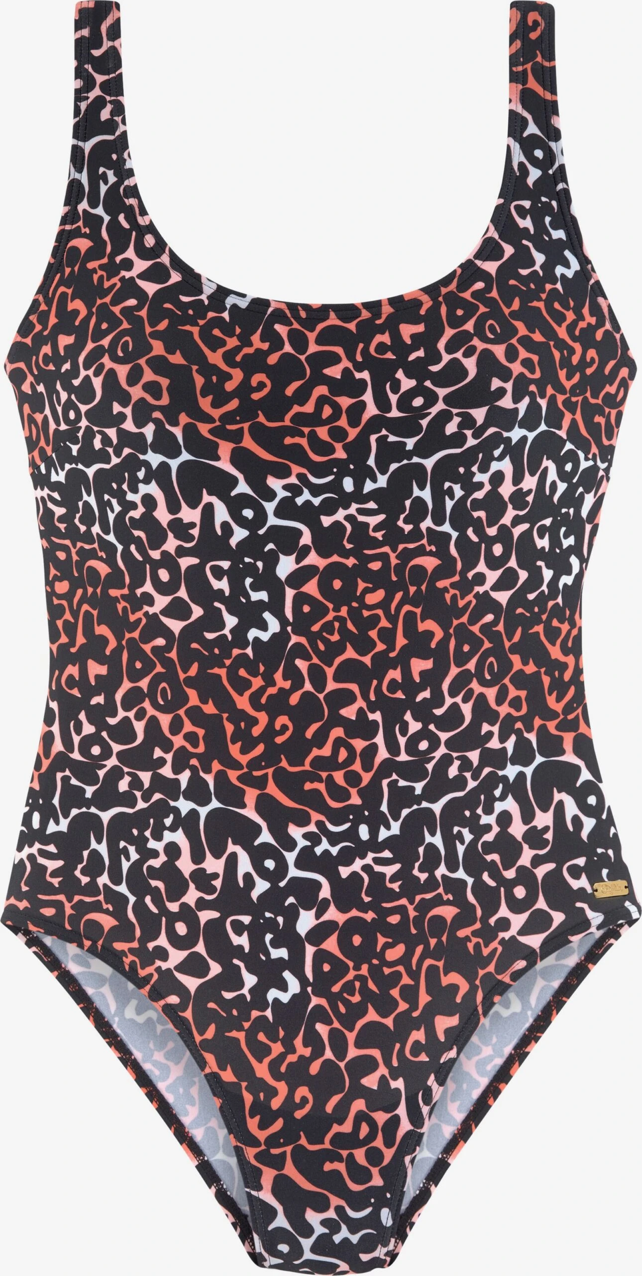 Buffalo Grote Cups Bustier Badpak Dames Perzik / Zalm Roze 1 Buffalo Grote Cups Bustier Badpak Dames Perzik / Zalm Roze