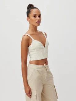 Tanktops Top Lenni Dames Natuurwit -NA-KD Winkel af5898e0de18c995d7e2c750100c13b8 scaled