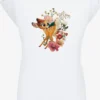 F4NT4STIC T-shirts Shirt Disney Bambi Meadow Dames Wit