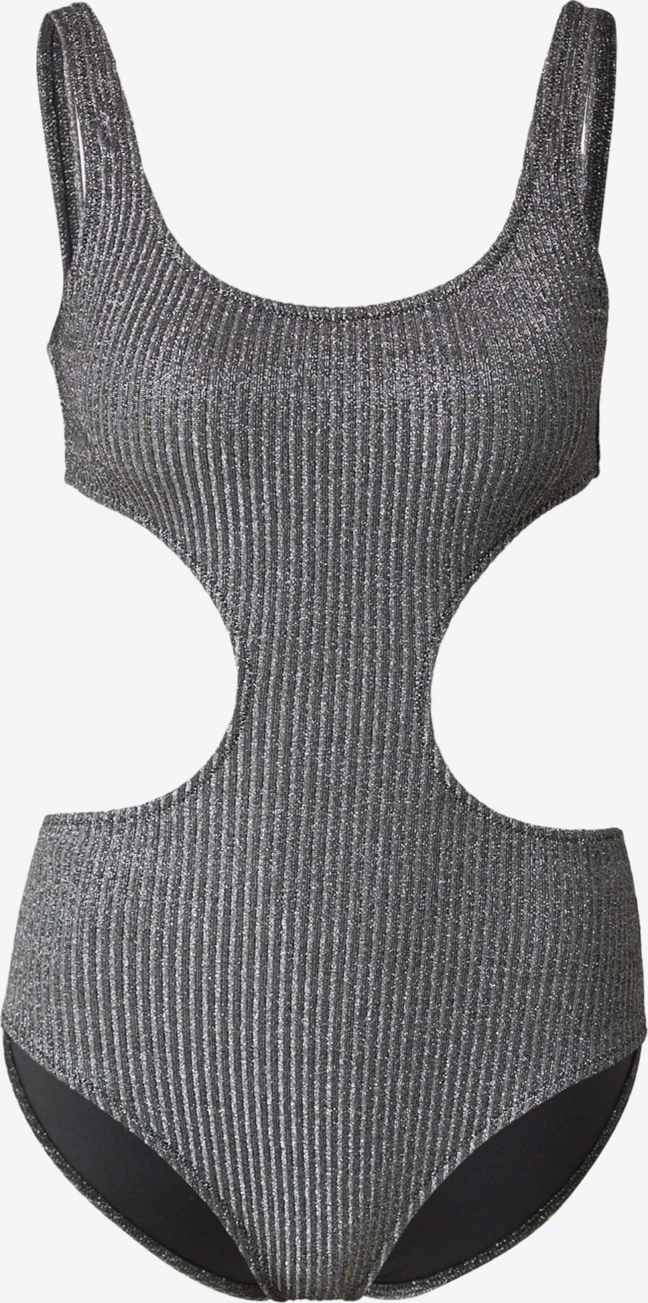 Solid & Striped Grote Cups Bustier Badpak THE SARAH Dames Zilver 1 Solid & Striped Grote Cups Bustier Badpak THE SARAH Dames Zilver