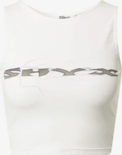 Crop Tops Top Drew Dames Wit