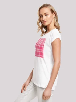 F4NT4STIC T-shirts Shirt Karo Pink Dames Wit -NA-KD Winkel bd979209a1fd6cecde68bf2d3cfd8ac9 scaled