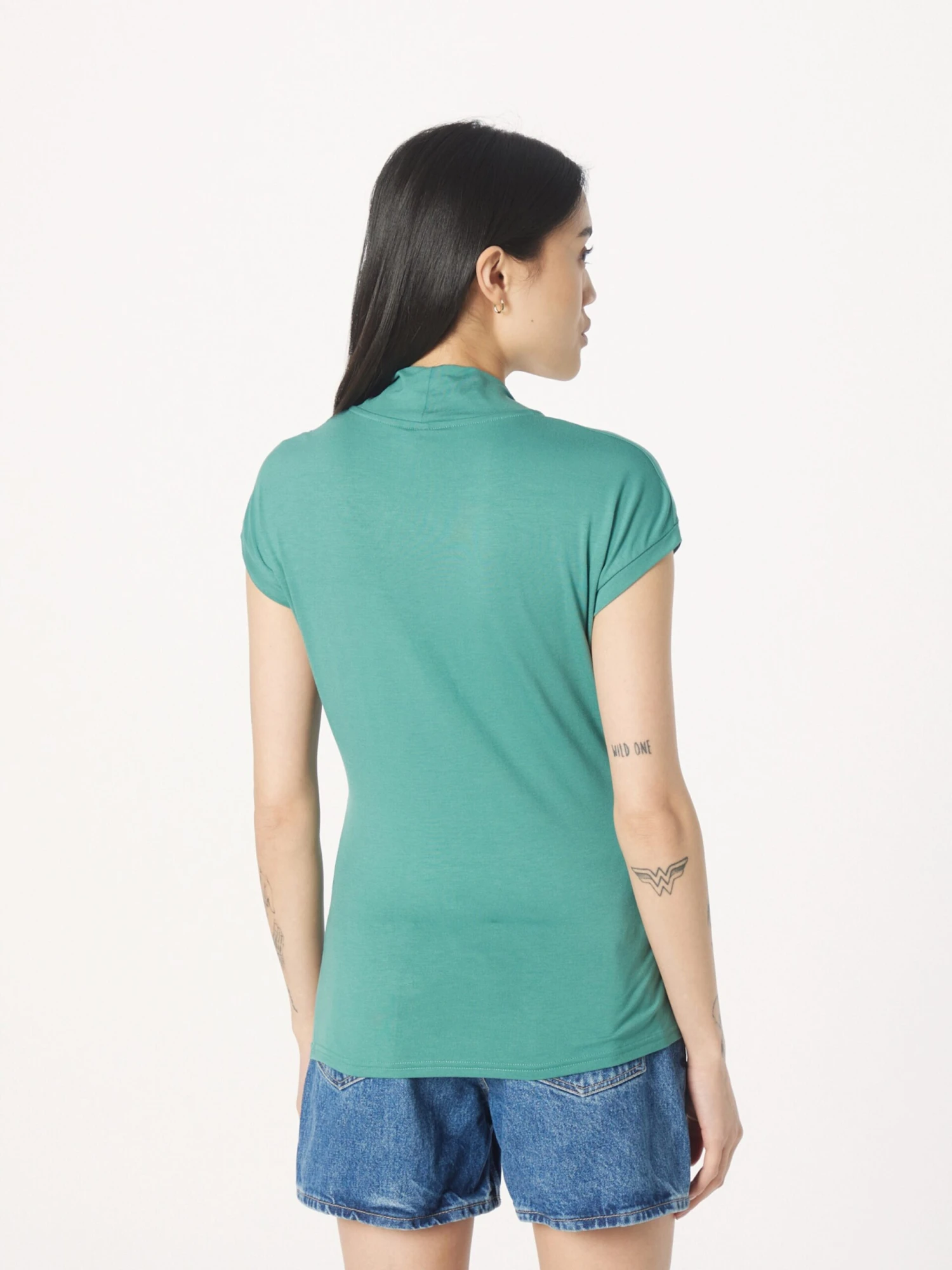 Blutsgeschwister T-shirts Shirt Mon Cher Cache-Cœur Dames Groen 4 Blutsgeschwister T-shirts Shirt Mon Cher Cache-Cœur Dames Groen - Afbeelding 4