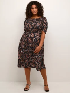 Midi Jurken Jurk Dory Dames Zwart -NA-KD Winkel c490b15fe5ed1b8344f73f34bdbe0149 scaled