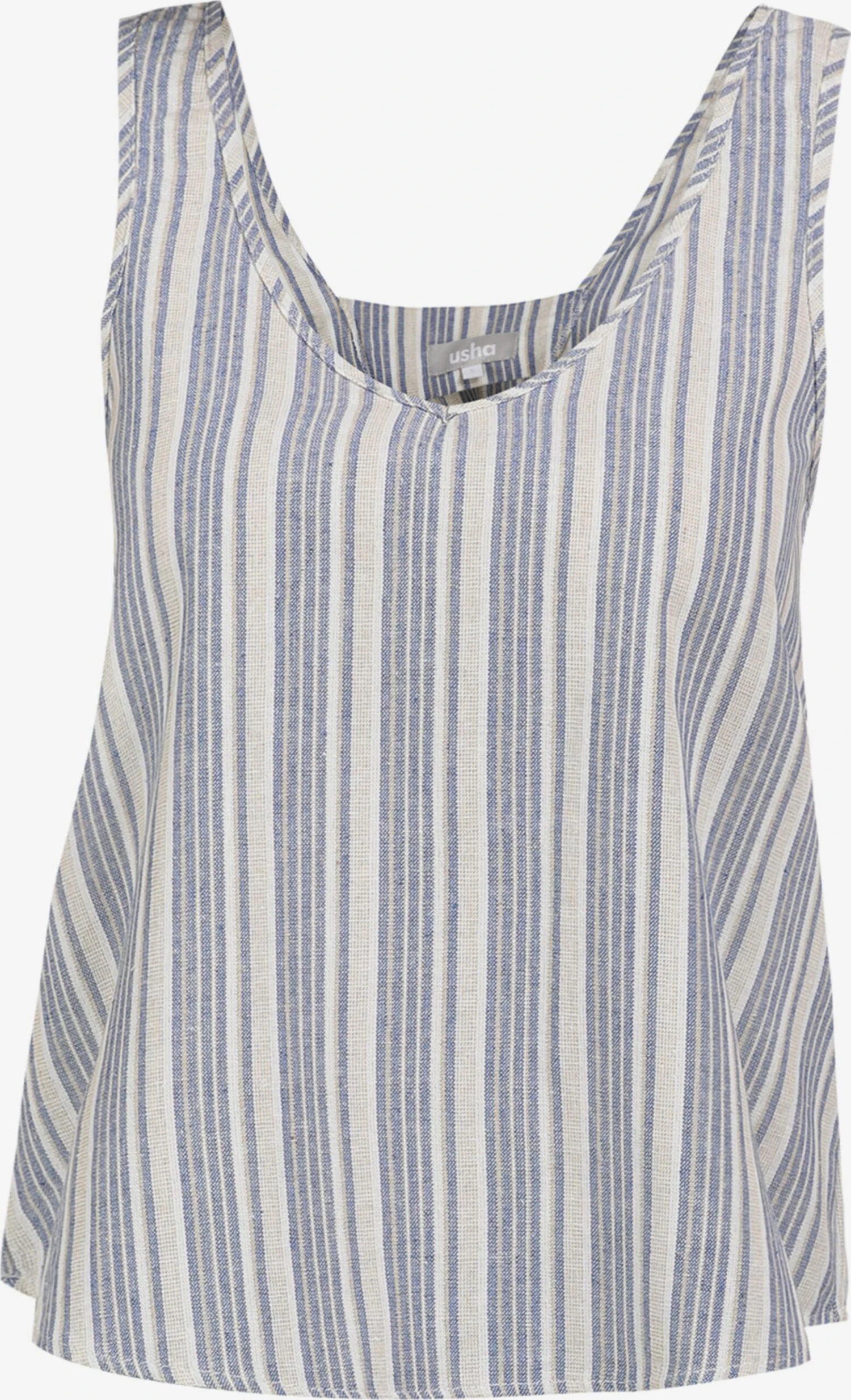 Usha Tanktops Top Dames Duifblauw 1 Usha Tanktops Top Dames Duifblauw