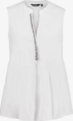Ulla Popken Blouse Tops Blouse Dames Wit