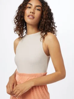 Tanktops Top Janay Dames Beige -NA-KD Winkel caccc327deaaddc470213e68390022b2 scaled