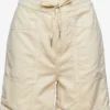 ESPRIT Shorts Loosefit Broek Dames Sand