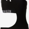 Calvin Klein Swimwear Badpakken Zonder Beugel Bustier Badpak Dames Zwart