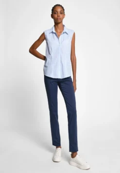 Blouse Tops Blouse Dames Lichtblauw / Wit -NA-KD Winkel d495eb124ad08c69a00745eb11c00b64 scaled