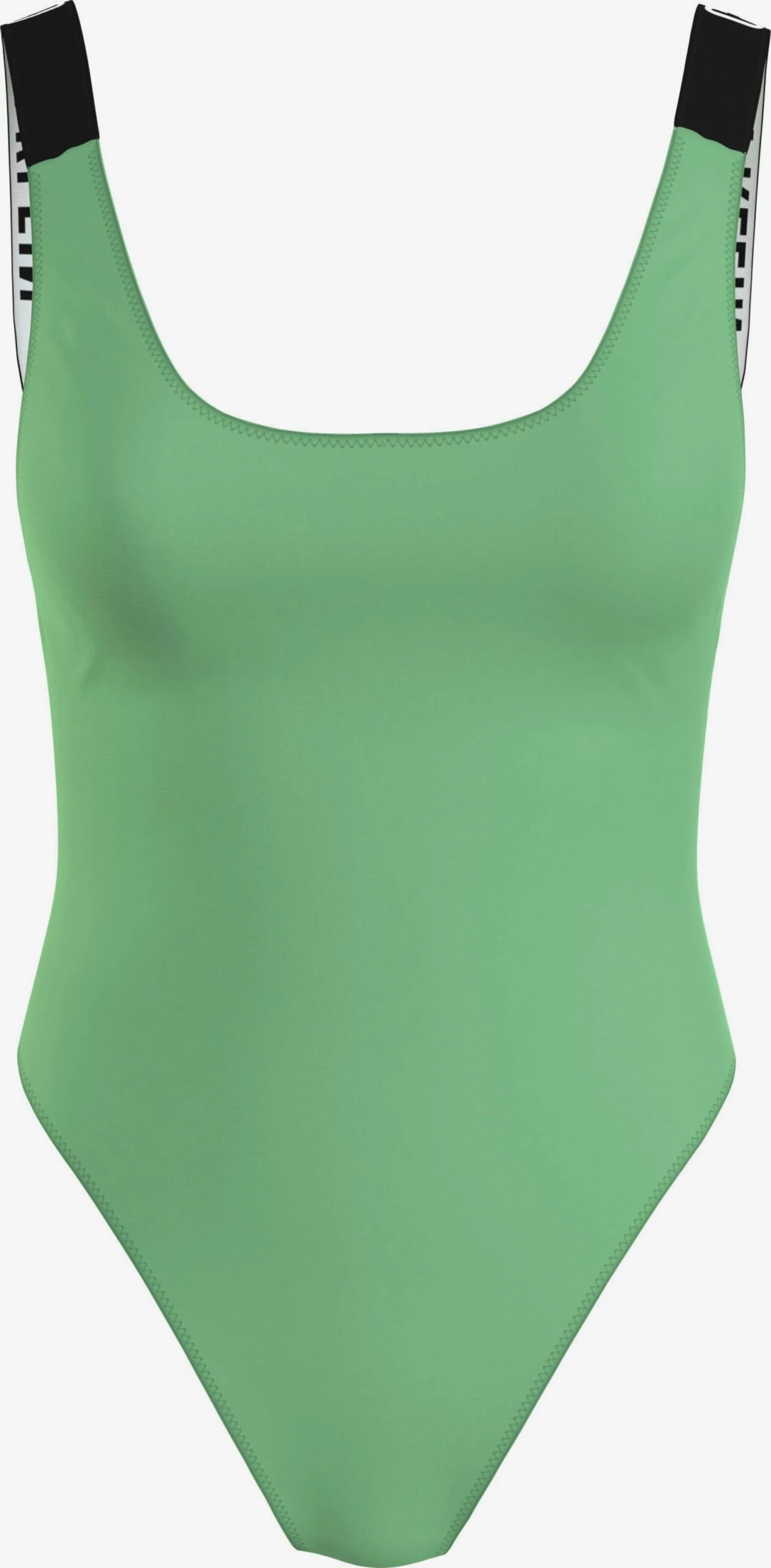 Calvin Klein Swimwear Grote Cups Bustier Badpak Dames Lichtgroen 1 Calvin Klein Swimwear Grote Cups Bustier Badpak Dames Lichtgroen