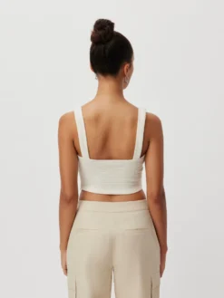 Tanktops Top Lenni Dames Natuurwit -NA-KD Winkel d666212670c96f0a82a895ac22cb5a6d scaled