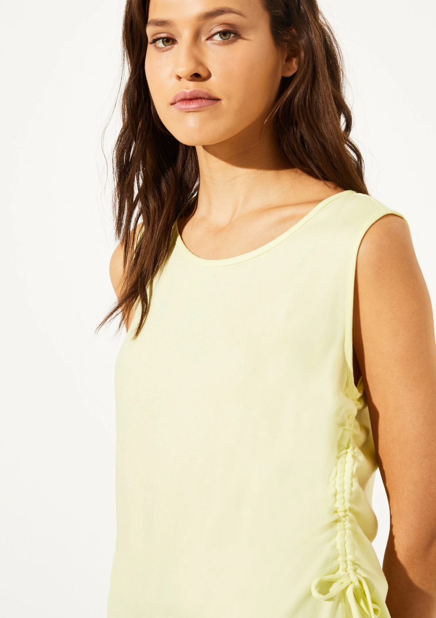 Blouse Tops Blouse Dames Lichtgeel 5 Blouse Tops Blouse Dames Lichtgeel - Afbeelding 5