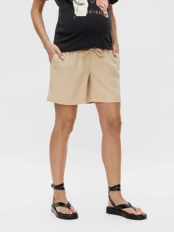 Mamalicious Shorts Loosefit Broek Dames Beige -NA-KD Winkel d9c4b2d4144305759cc023ba5b201839 scaled