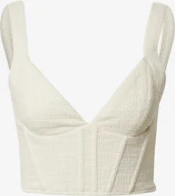Tanktops Top Lenni Dames Natuurwit