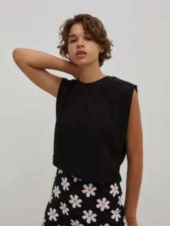 EDITED Crop Tops Top Milena Dames Zwart 7 EDITED Crop Tops Top Milena Dames Zwart -NA-KD Winkel dc90643970c084d36d3cde84ad0e8ab2 scaled