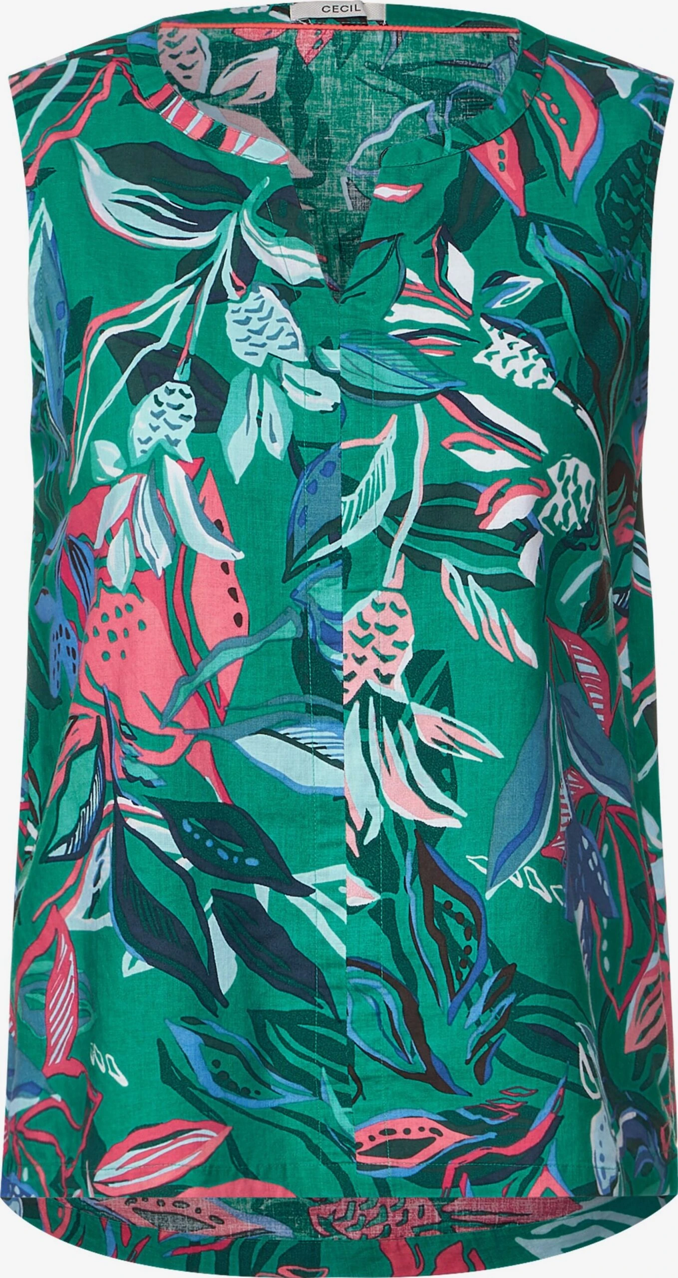 Cecil Blouse Tops Blouse Dames Spar / Grasgroen 1 Cecil Blouse Tops Blouse Dames Spar / Grasgroen