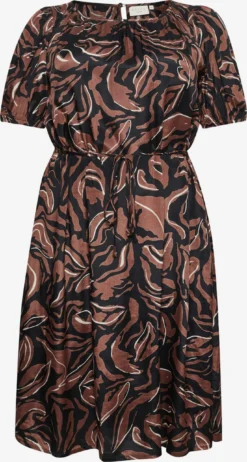 Midi Jurken Jurk Dory Dames Zwart