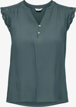 ONLY Blouse Tops Blouse NINA Dames Donkergroen