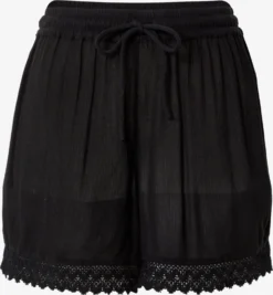 About You Shorts Loosefit Broek Dorina Dames Zwart