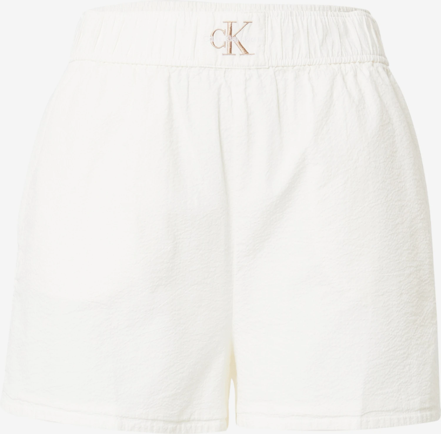 Calvin Klein Jeans Shorts Regular Broek Dames Wit 1 Calvin Klein Jeans Shorts Regular Broek Dames Wit