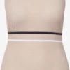 Ulla Popken Bandeau Badpakken Bandeau Badpak Dames Sand