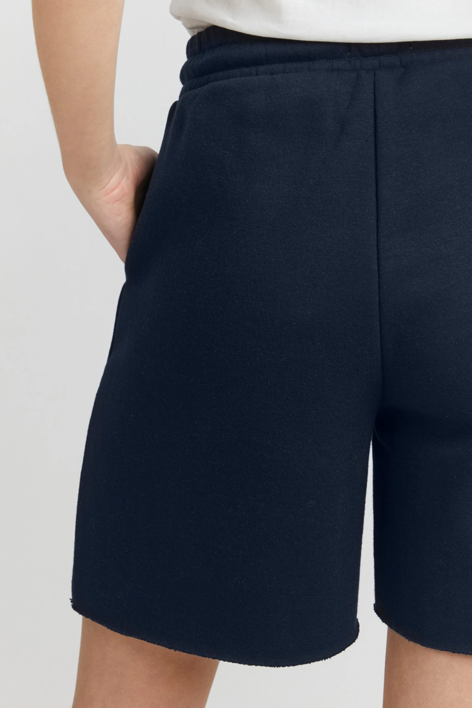 OXMO Shorts Wide Leg Broek Hope Dames Zwart 6 OXMO Shorts Wide Leg Broek Hope Dames Zwart - Afbeelding 6