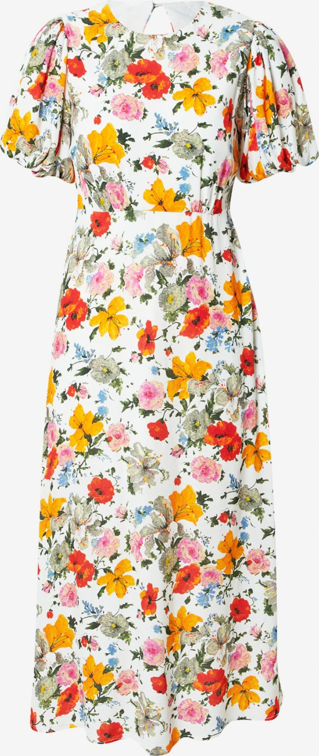 Oasis Midi Jurken Jurk Dames Ivoor 1 Oasis Midi Jurken Jurk Dames Ivoor