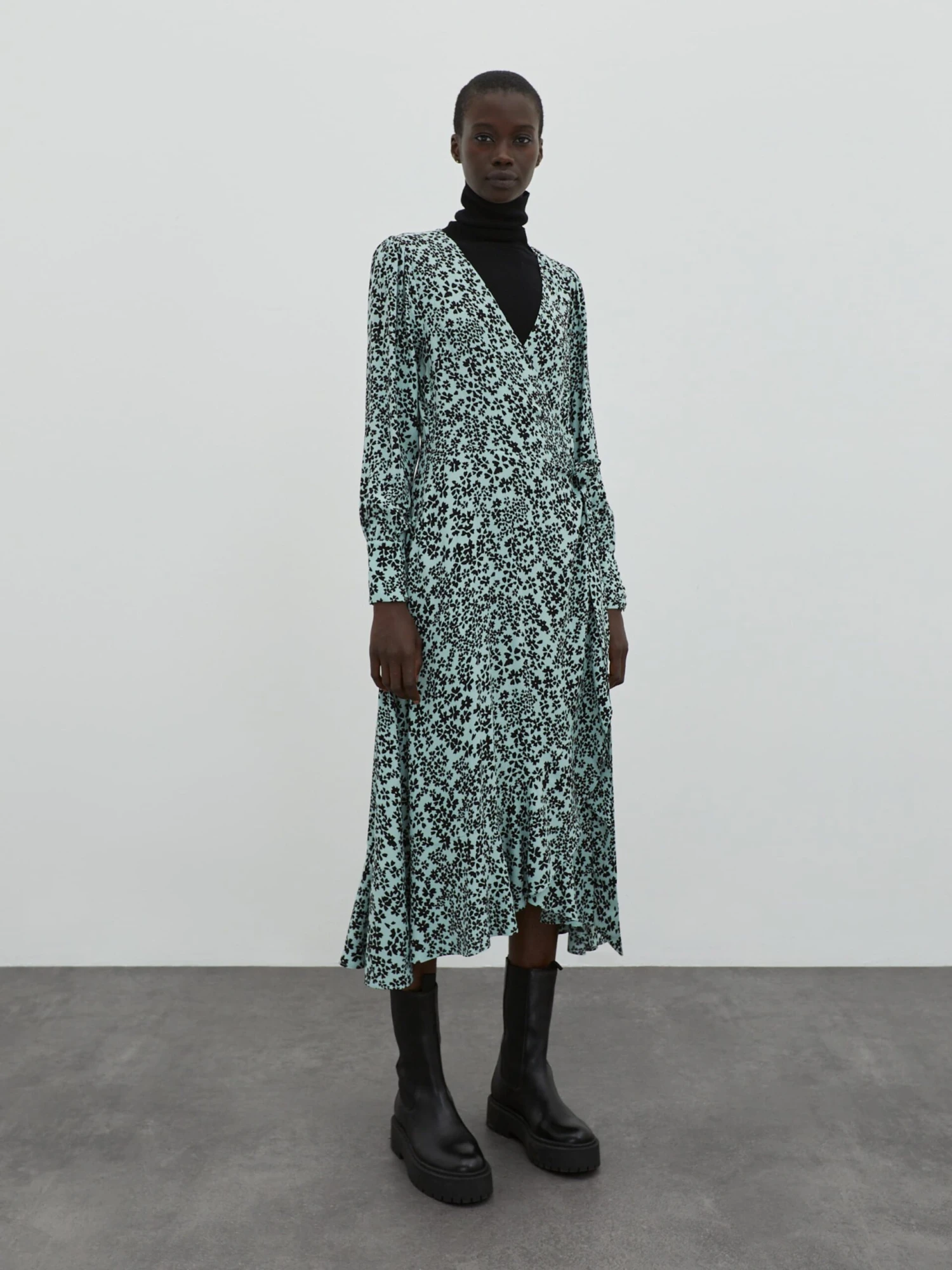 EDITED Midi Jurken Jurk Valerie Dames Gemengde Kleuren 4 EDITED Midi Jurken Jurk Valerie Dames Gemengde Kleuren - Afbeelding 4