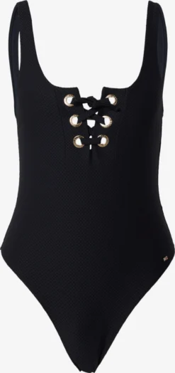 Grote Cups Bustier Badpak Dames Nachtblauw