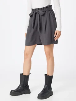 ESPRIT Shorts Loosefit Bandplooibroek Dames Antraciet -NA-KD Winkel ed91f8f7002b79eef8d8860399a46944 scaled