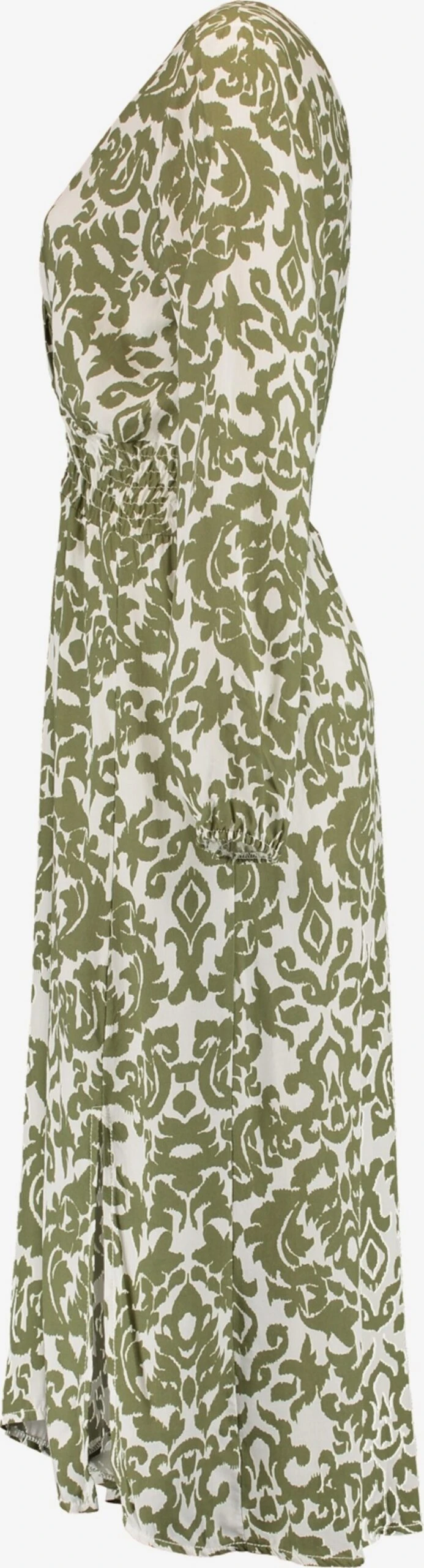 Hailys Midi Jurken Jurk Camilla Dames Kaki 2 Hailys Midi Jurken Jurk Camilla Dames Kaki - Afbeelding 2