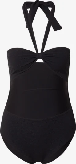 Halter Badpakken Bustier Badpak La Dolce Vita Dames Zwart