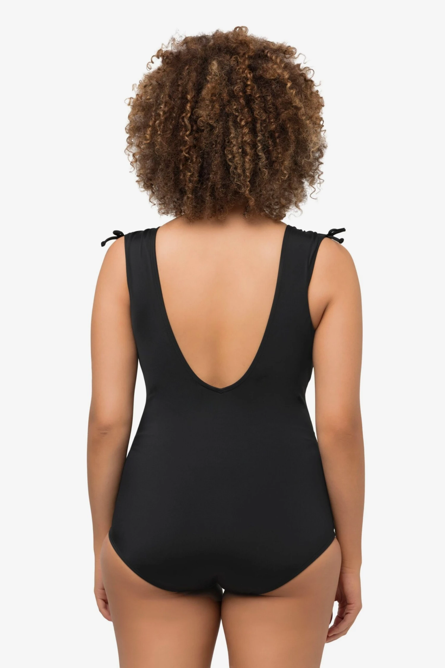 Ulla Popken Grote Cups Badpak Dames Zwart 4 Ulla Popken Grote Cups Badpak Dames Zwart - Afbeelding 4