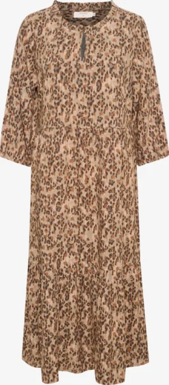 Cream Midi Jurken Jurk Vimma Dames Bruin