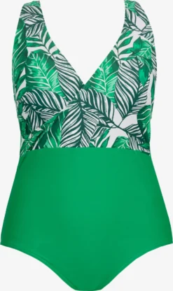 Grote Cups Bustier Badpak 809127 Dames Groen