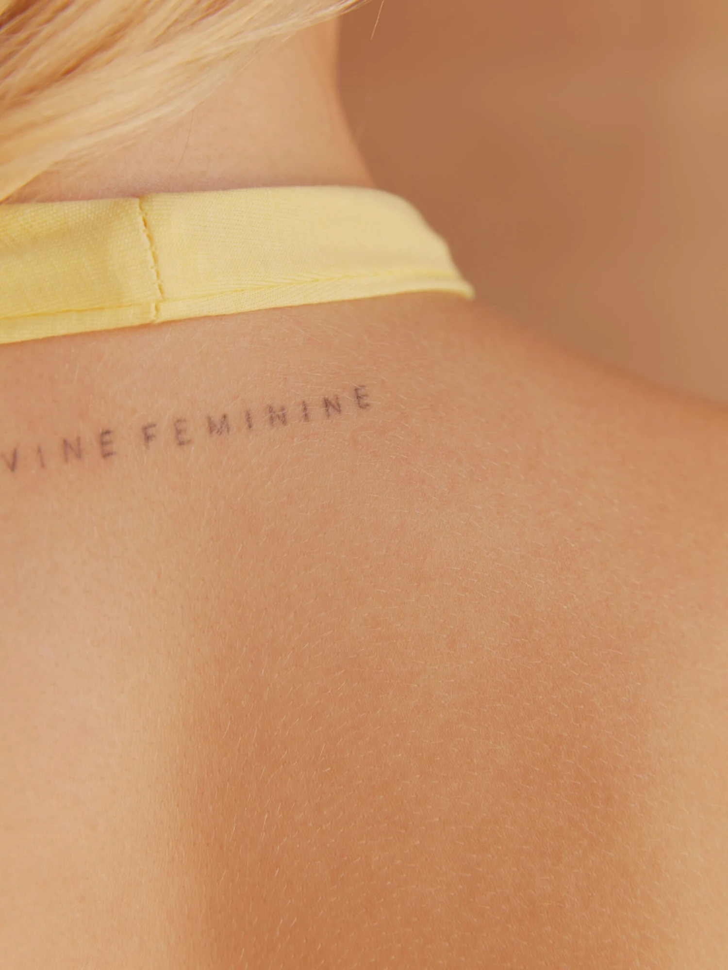 Crop Tops Top Ayla Dames Geel 8 Crop Tops Top Ayla Dames Geel - Afbeelding 8