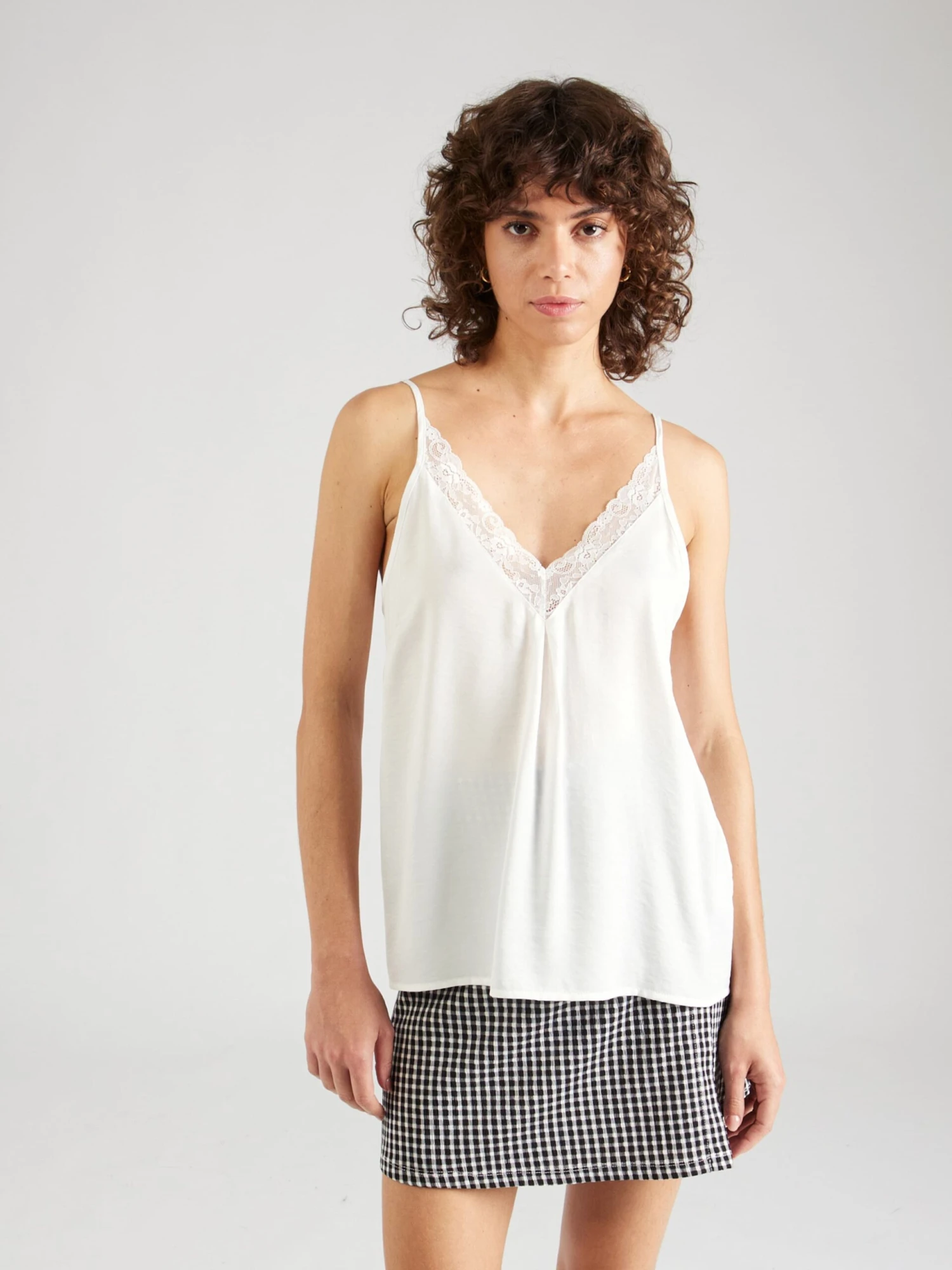 Vila Blouse Tops Blouse Cava Dames Wit 2 Vila Blouse Tops Blouse Cava Dames Wit - Afbeelding 2