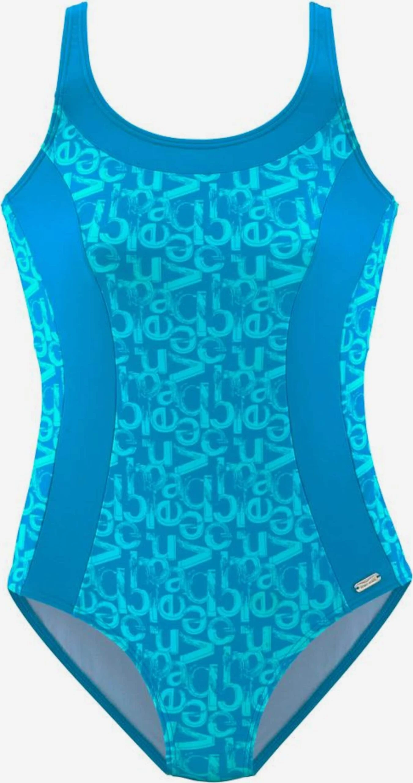 VENICE BEACH Corrigerende Badpakken Bustier Shaping-badpak Karibik Dames Blauw / Aqua 1 VENICE BEACH Corrigerende Badpakken Bustier Shaping-badpak Karibik Dames Blauw / Aqua