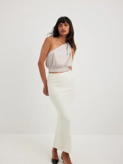 NA-KD Blouse Tops Blouse Dames Zilver -NA-KD Winkel fc07bbcf9077e2c87bd6f2a8c2a43393 scaled