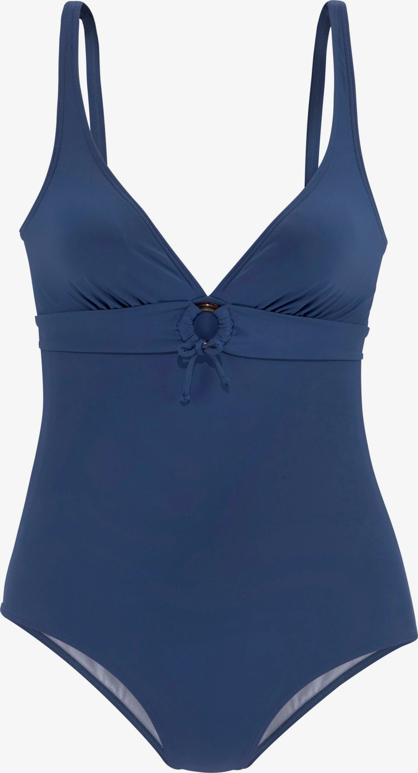 S.Oliver Badpakken Zonder Beugel Bustier Badpak Dames Blauw 1 S.Oliver Badpakken Zonder Beugel Bustier Badpak Dames Blauw