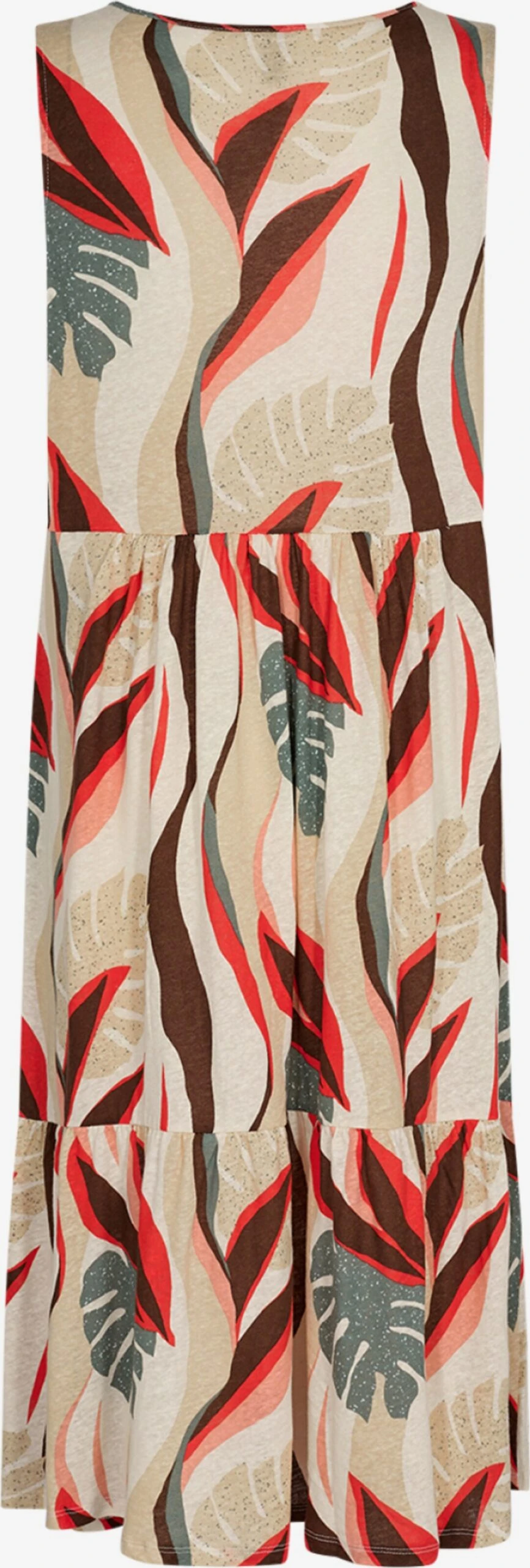 Soyaconcept Midi Jurken Jurk Lenise Dames Sand 2 Soyaconcept Midi Jurken Jurk Lenise Dames Sand - Afbeelding 2