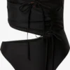 Bandeau Badpakken Bandeau Badpak Dames Zwart